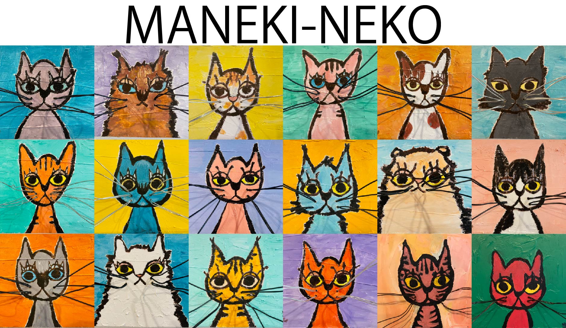 MANEKI-NEKO. ART 家に迎えれば、流れが変わる。運を呼び込む猫、ここに降り立つ。